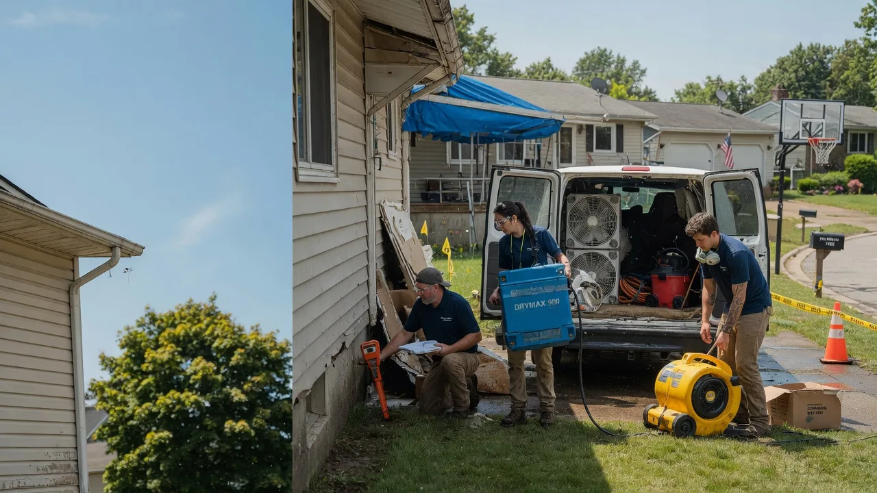 Ceiling Leak Cleanup in West Decatur, PA near me
